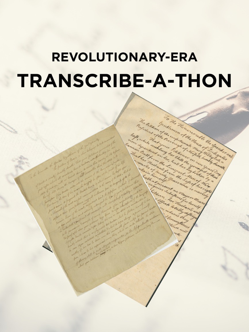 Revolutionary-Era Transcribe-a-Thon