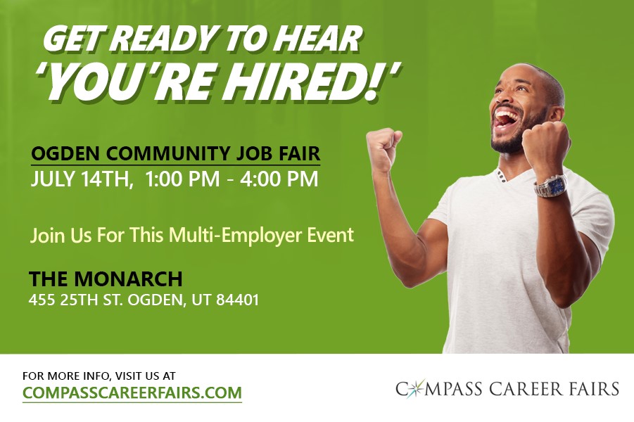 🚀 Ready, Set, Hired! Ogden Community Job Fair: 30+ Local Companies