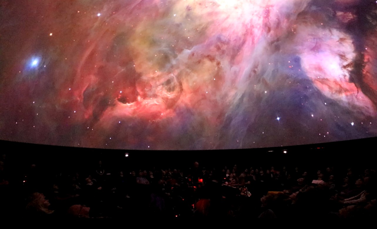 K Mak at the Planetarium