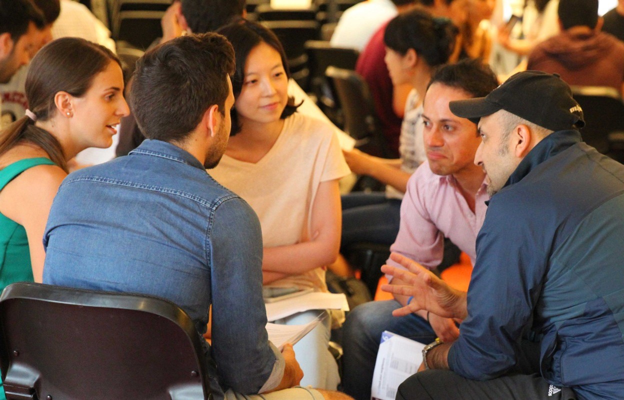 English conversation group