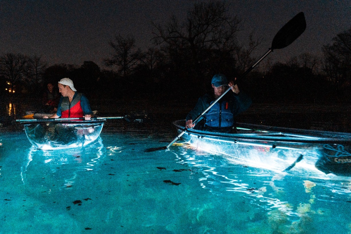 Spring Lake Light-Up Kayak Tour