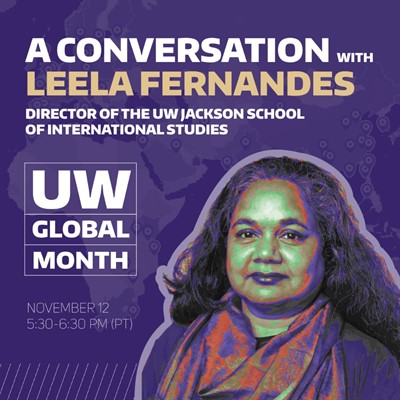 TALK | A Conversation on Global Engagement with Leela Fernandes and Akhtar Badshah