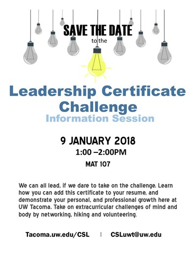 Leadership Challenge Information Session