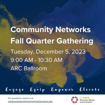 Community Networks Fall Quarter Gathering