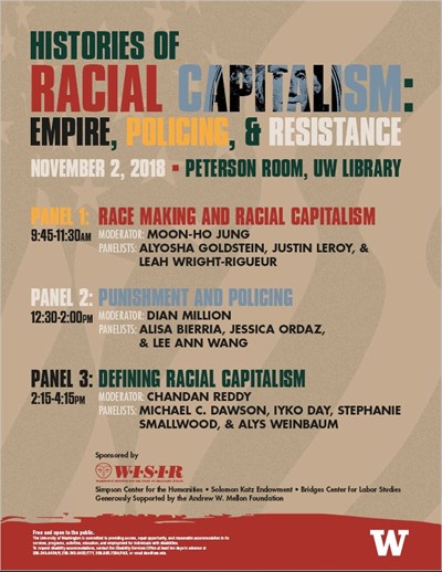 Histories of Racial Capitalism: Empire, Policing, and Resistance