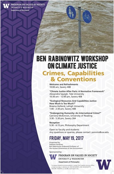Ben Rabinowitz Workshop on Climate Justice