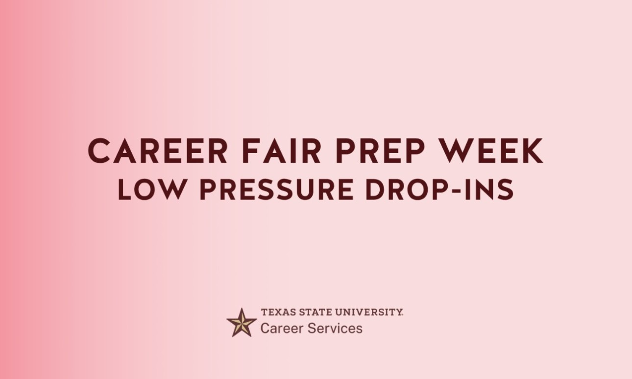 Career Fair Prep Week: Low-Pressure Drop-Ins (With Free Coffee!)