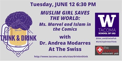 Muslim Girl Saves the World:  Ms. Marvel and Islam in the Comics--Grit City Think&Drink