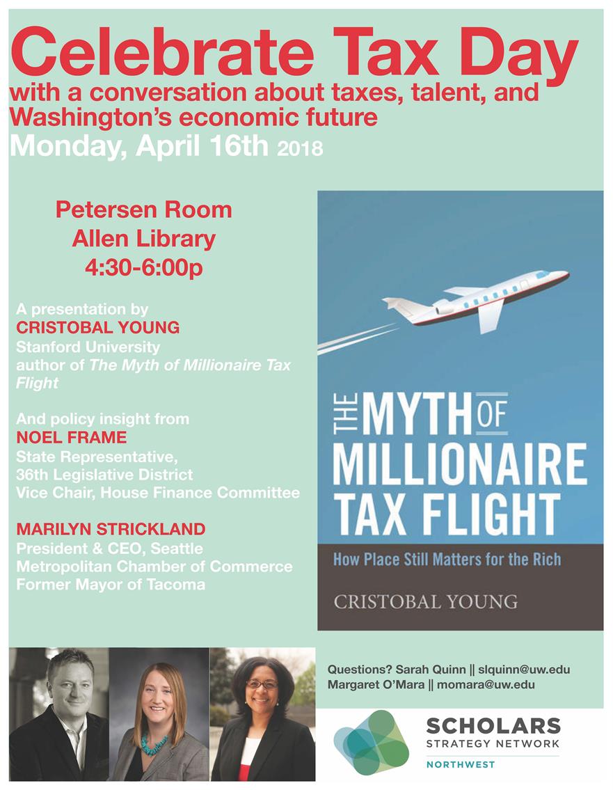 Celebrate Tax Day Taxes, talent, and Washington's economic future