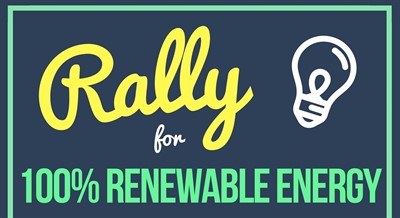 Rally for 100% Renewable Energy