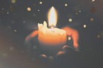 Candle in hand