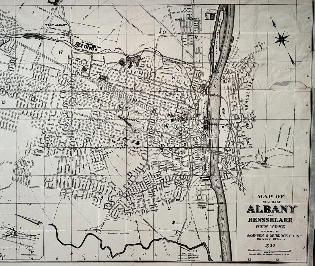 Talk: Albany History in Maps, City Historian Tony Opalka. Map scavenger hunt to follow.