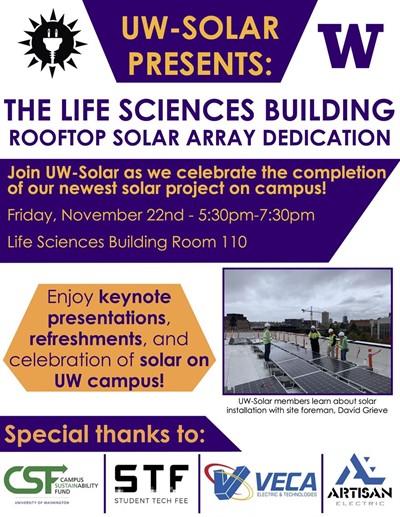 Solar Array Dedication