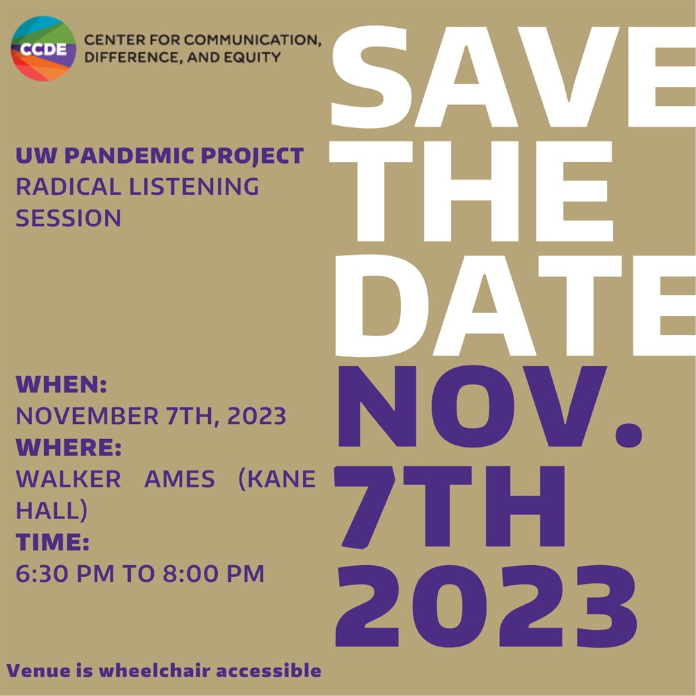 UW Pandemic Project | Radical Listening Session