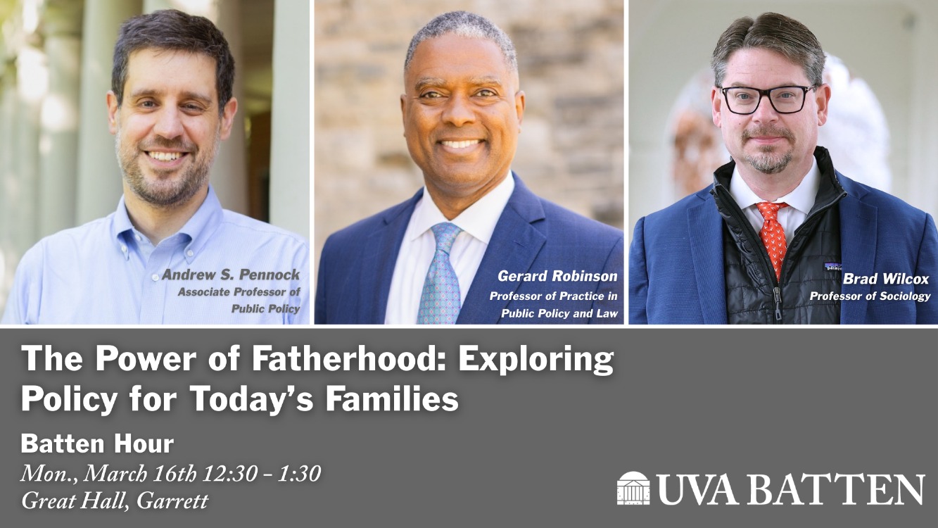 The Power of Fatherhood: Exploring Policy for Today's Families