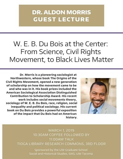 W.E.B. Du Bois at the Center: From Science, Civil Rights Movement, to Black Lives Matter