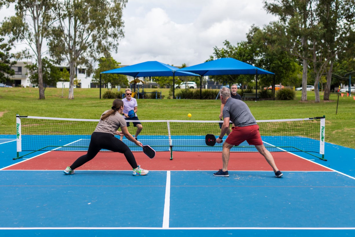 Pickleball for seniors and kids