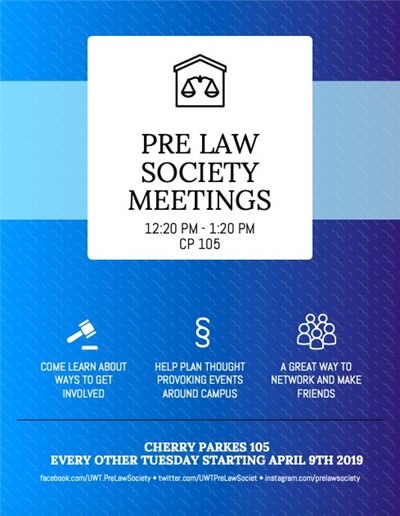 Pre-Law Society (RSO) Meeting