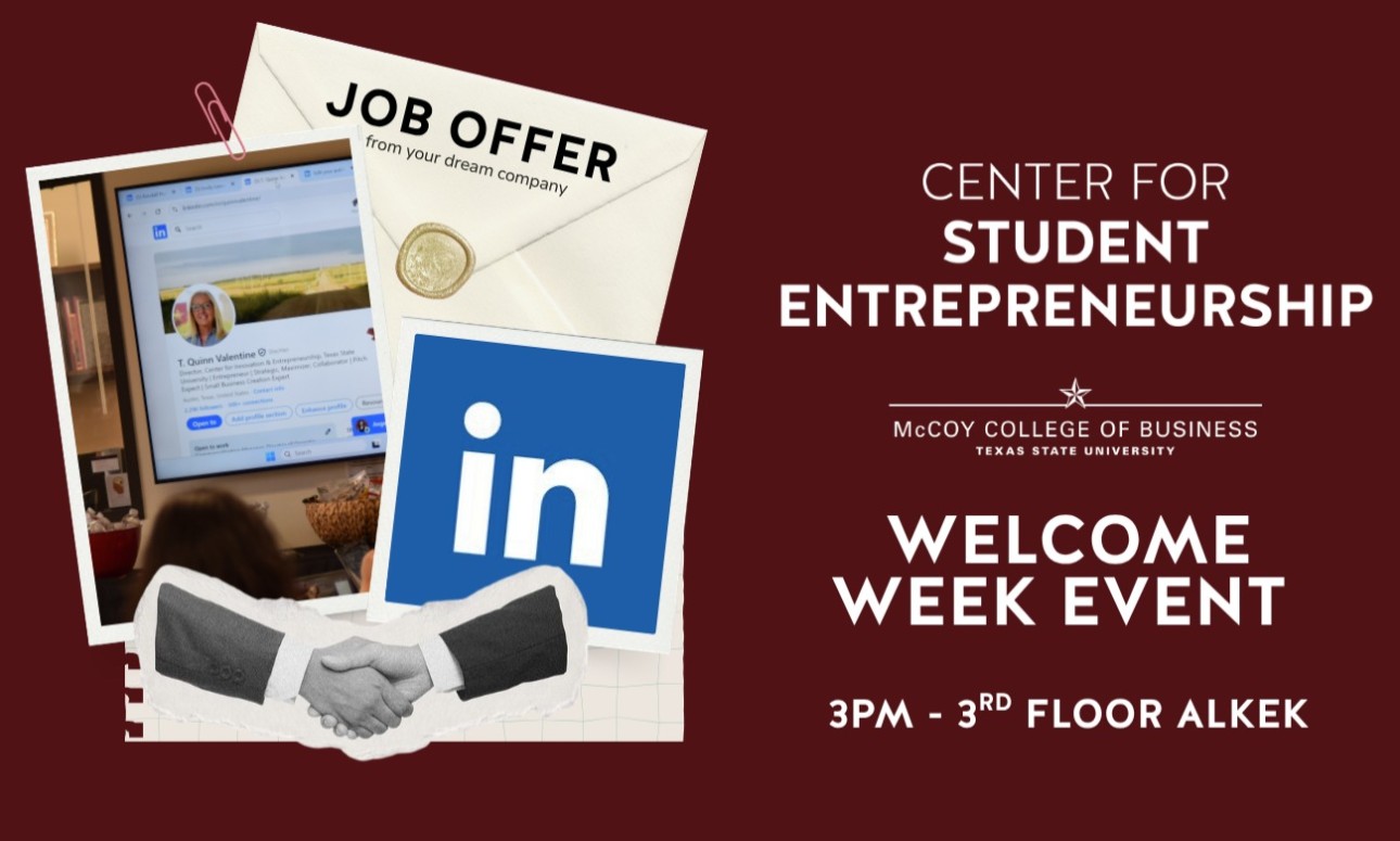 Welcome Week: LinkedIn Workshop
