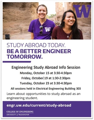 Engineering Study Abroad Info Session