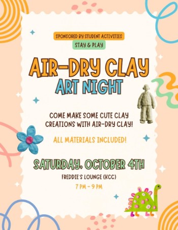 Air-Dry Clay Art Night