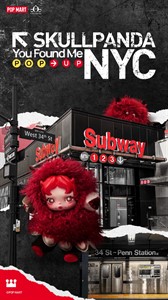 POP MART's You Found Me SKULLPANDA NYC Pop-Up