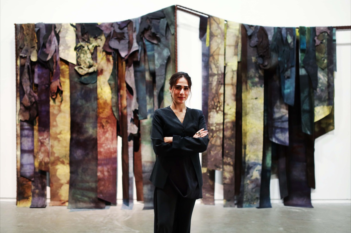 Artist Talk - Nour Jaouda in conversation with Georgina Jackson at The Douglas Hyde