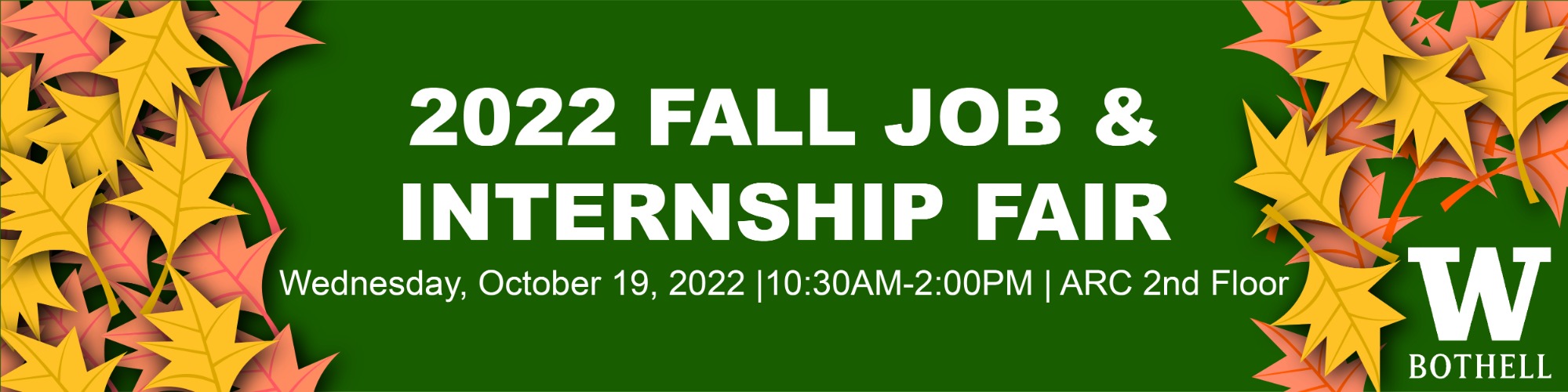 UW Bothell Fall Job & Internship Fair 2022 (In-Person)