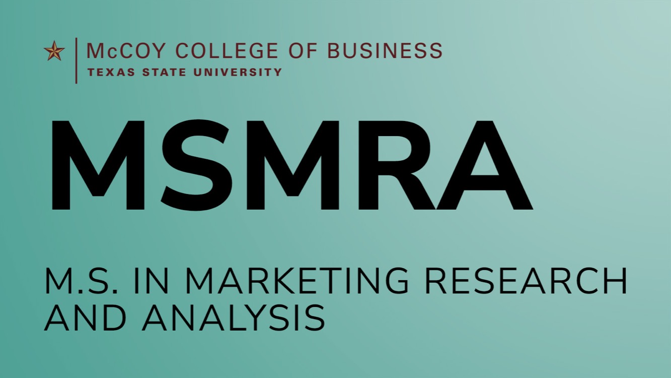 M.S. in Marketing Research and Analysis | Information Session