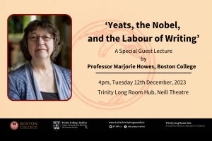 Yeats, the Nobel, and the Labour of Writing