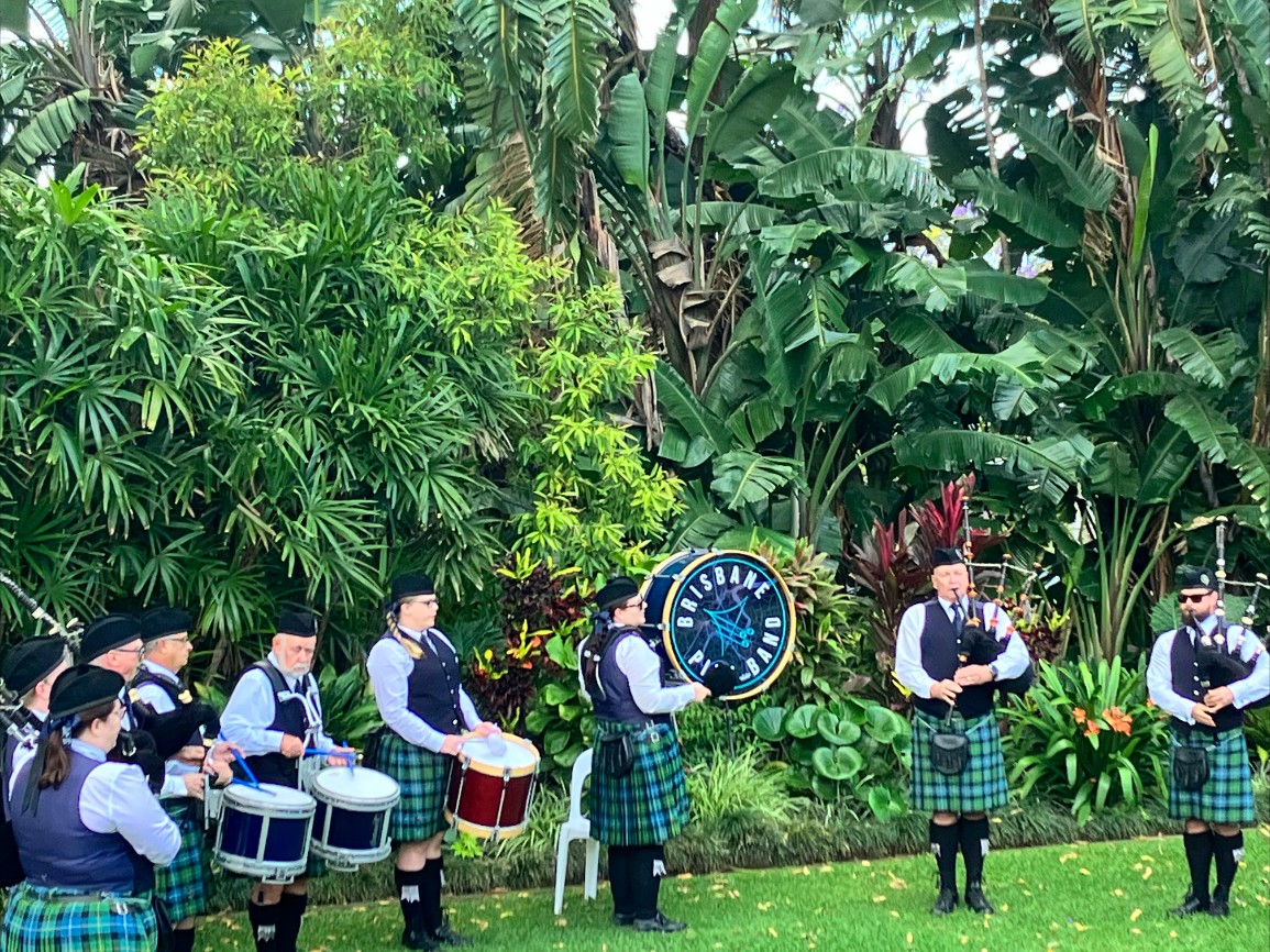 Bands in Parks: Pipers at Parliament House