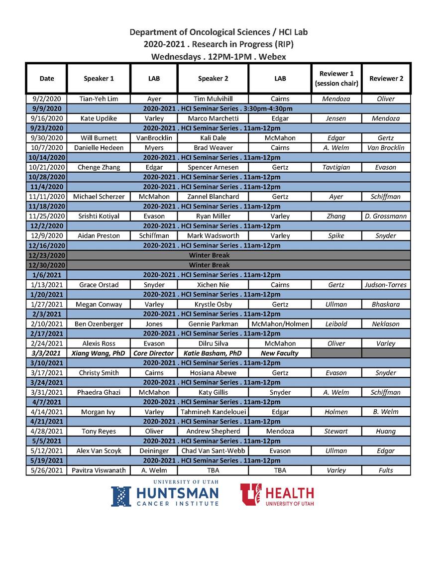 2020 21 Oncological Sciences Rip Wednesday September 2 2020 12 1pm Health Sciences Calendar University Of Utah Health Sciences Event Calendar University Of Utah Health Research Education Clinical Care Salt Lake City Utah university of utah fall calendar 2021