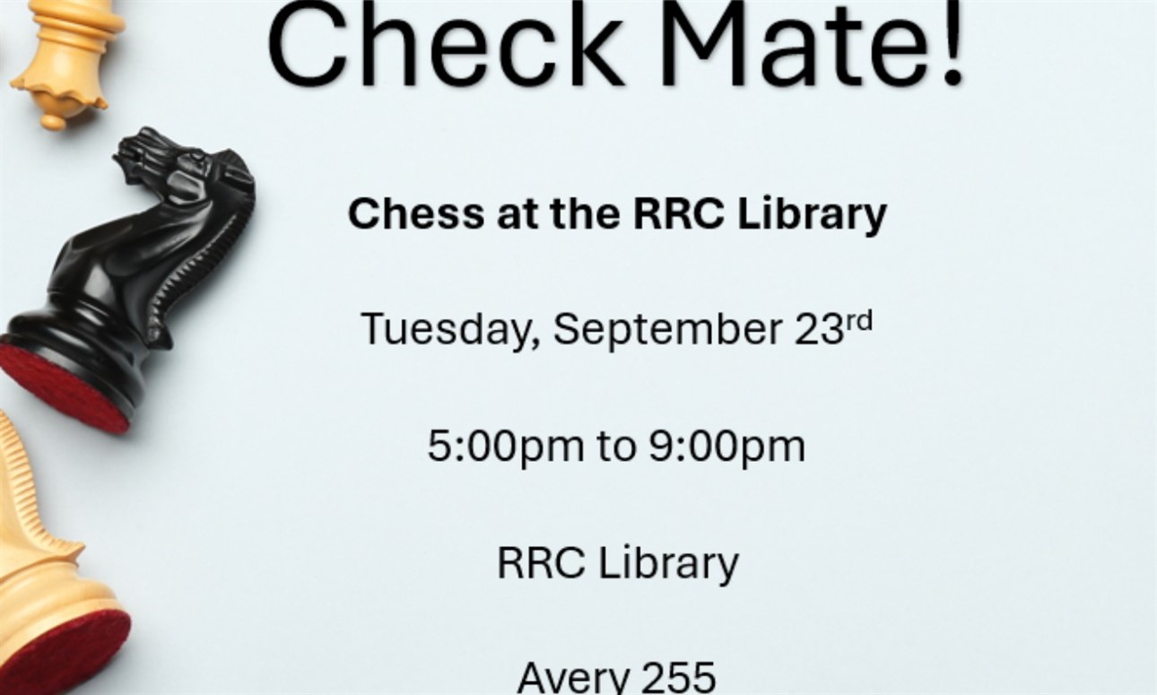 Check Mate!  Chess at the RRC Library