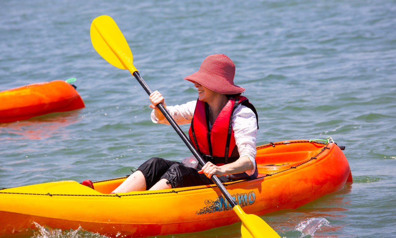 Kayaking