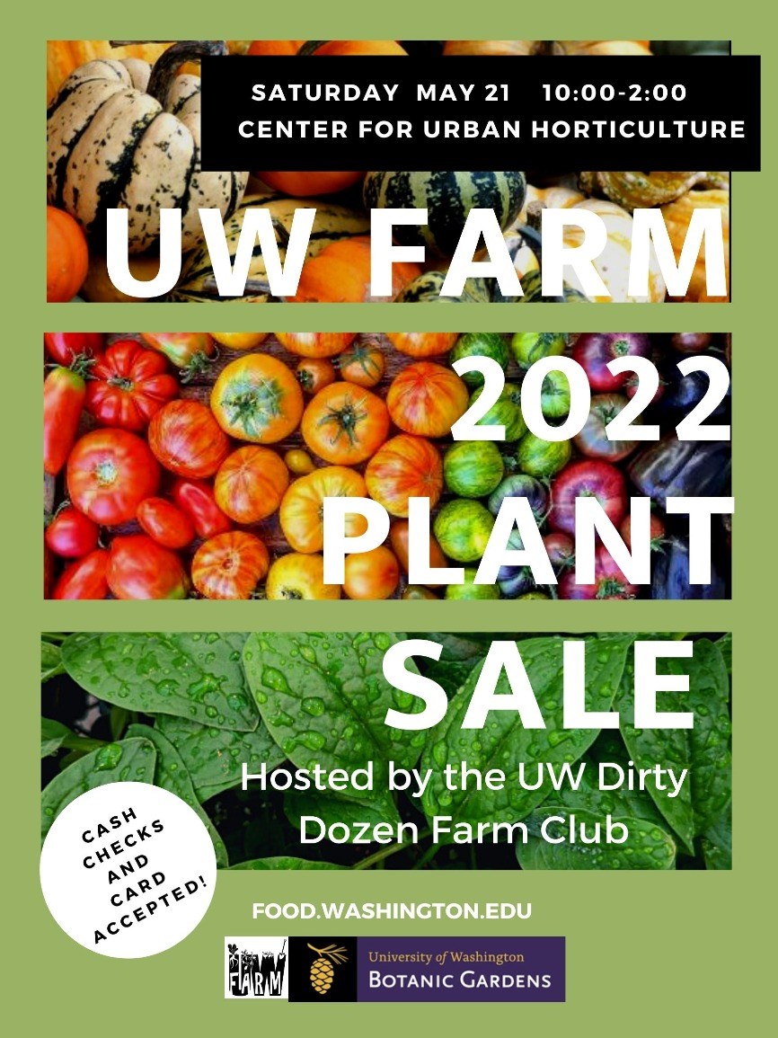 Plant Sale to Benefit UW Farm