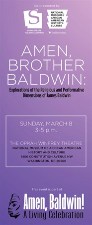 Amen, Brother Baldwin: Explorations of the Religious and Performative Dimensions of James Baldwin