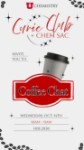 flyer for graduate event held monthly by the Curie Club and ChemSAC groups flyer for graduate event held monthly by the Curie Club and ChemSAC groups
