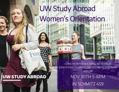 UW Study Abroad: Women's Orientation