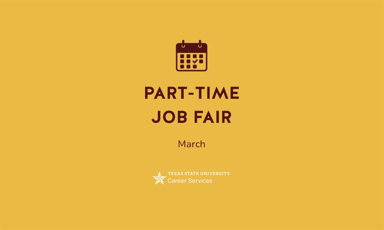 Part-Time Job Fair - March