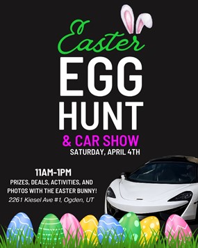 Skinny Dogz Easter Egg Hunt & car Show Flyer