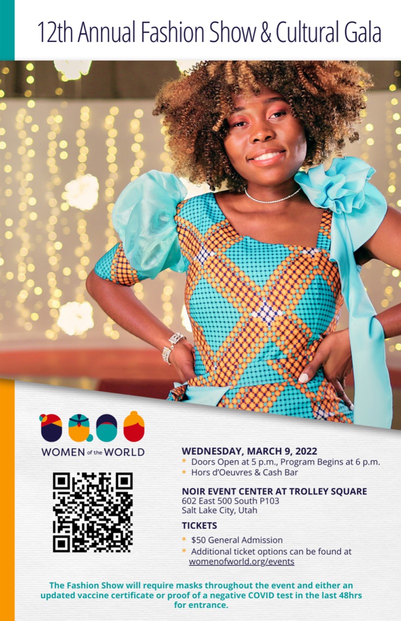 Utah Events Calendar 2022 Women Of The World Fashion Show, Wednesday, March 9, 2022, 5:30 - 8:30Pm - Events  Calendar - Department Of Psychology - The University Of Utah