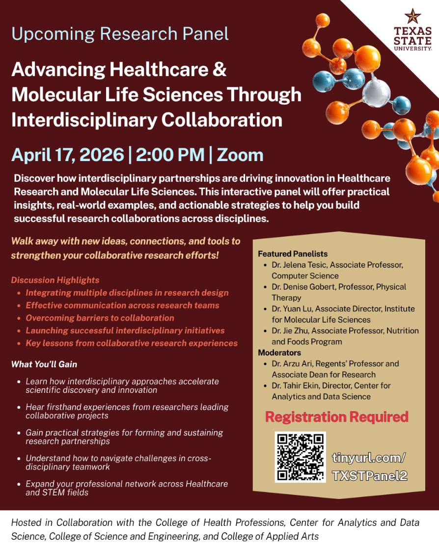 Panel: Advancing Healthcare & Molecular Life Sciences Through Interdisciplinary Collaboration