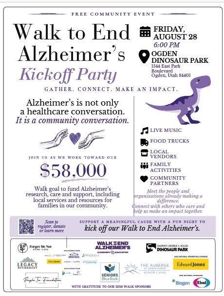 Alzheimer's Association Free Night Out at the Dinosaur Park