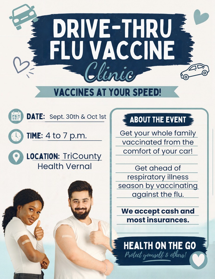 Vernal Drive-Thru Flu Vaccine Clinic