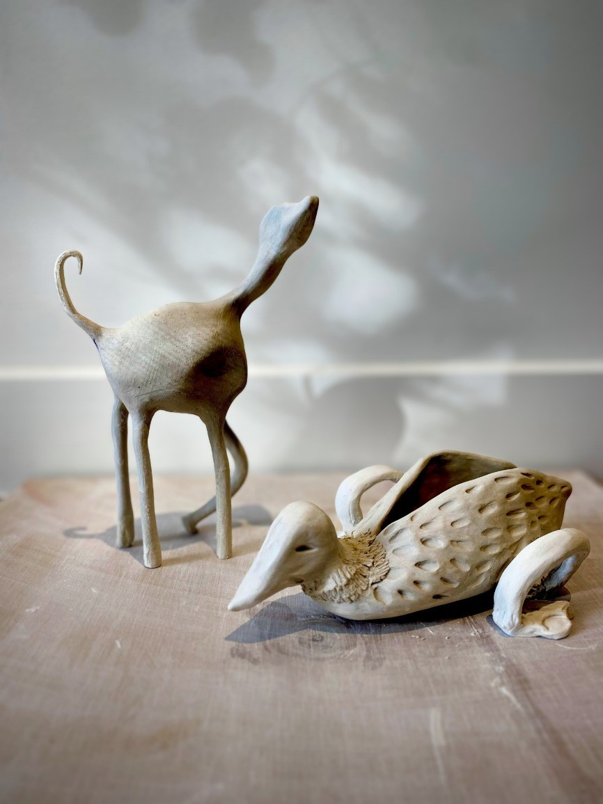 WSClayworkers Annual Exhibition 2025 - Wayfarer Beasts Clay Workshop