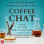 ChemSAC and Curie Club Coffee Chat