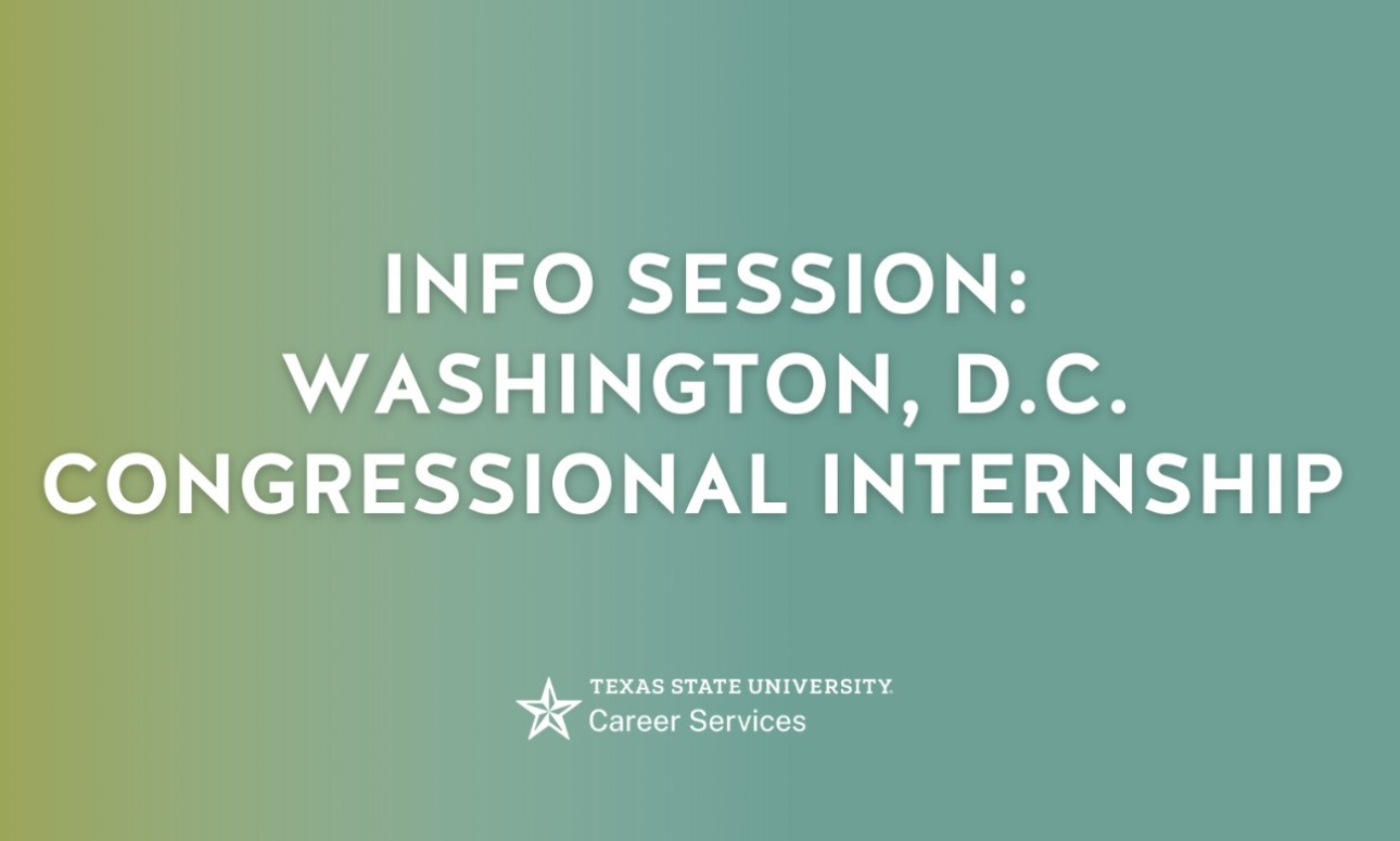 Online Info Session: Washington, D.C. Congressional Internship