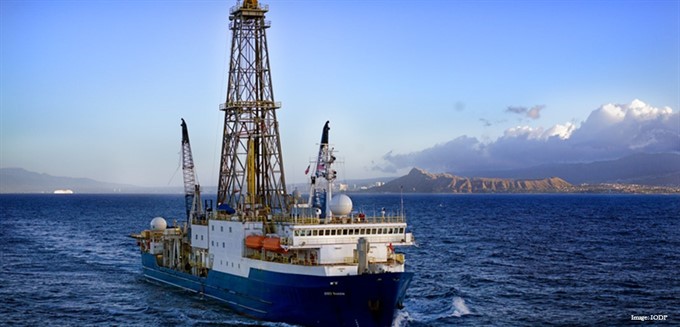 Live from the Field: Ocean Research Ship JOIDES Resolution