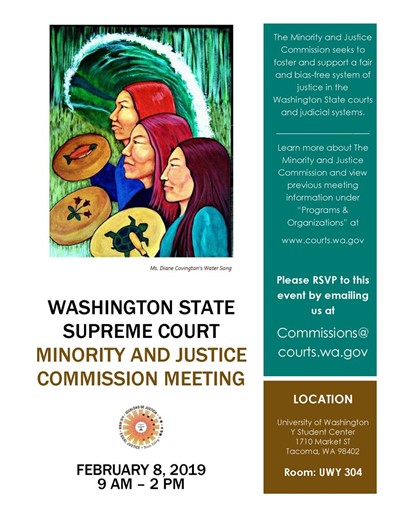 Minority and Justice Commission Meeting