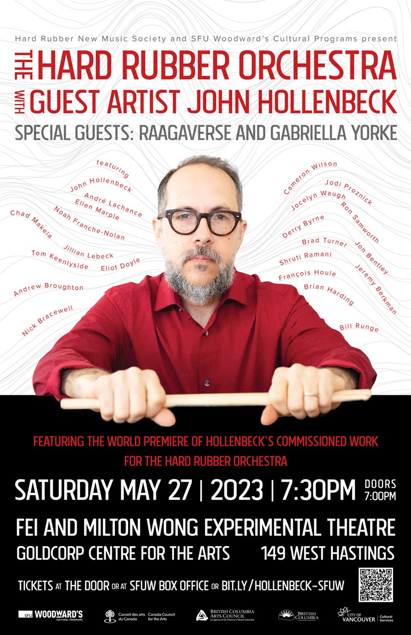 Hard Rubber Orchestra with John Hollenbeck